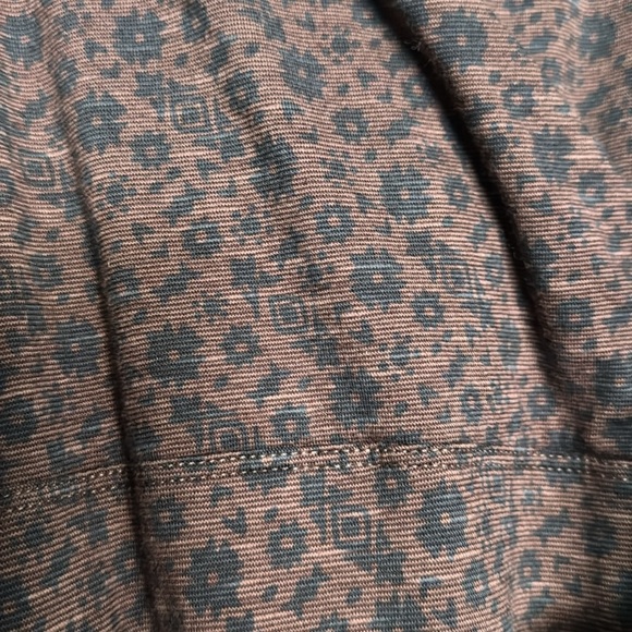 Toad & Co Cue Long Sleeve Wrap Dress Blue Herringbone Medium - Picture 5 of 9